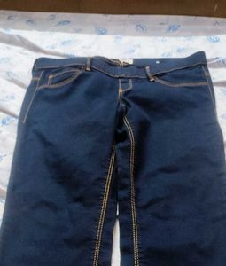 Navy Blue Straight Jeggings