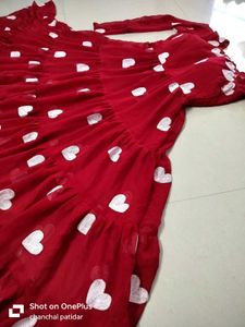 Red ♥️ Ruffle Dress