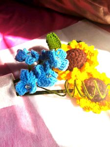 Valentine's Bouquet Crochet sunflower