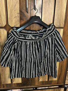Black Off Shoulder Top