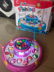 Double Layer Fishing Game For Kids