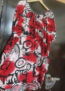 Multi Printed Top For Healthy Girl &amp; Woman 54 Bust