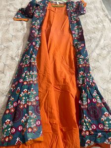 Nayo Long Kurti With Jacket