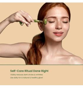 AZAH Jade Roller &amp; Gua Sha Set