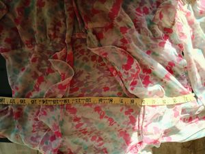 Floral Ruffle Shrug