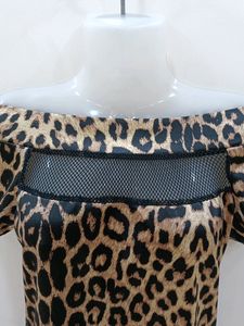 Leopard Print Top For Girls