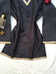 Corset black elegant kurti🖤