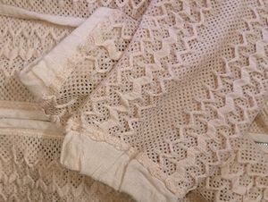 Cream Knit Jacket