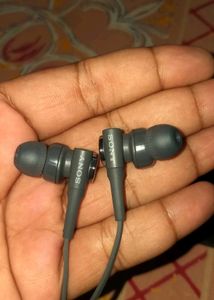 Sony Mdr-Xb55 Extra-Bass Wired In Earphones Grey