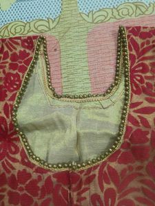 Floral Readymade Saree Blouse