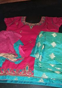 Beautiful Affordable 3pc Kurti Set Patiwala Pant