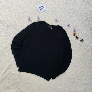 H&amp;M Black Pullover Sweater