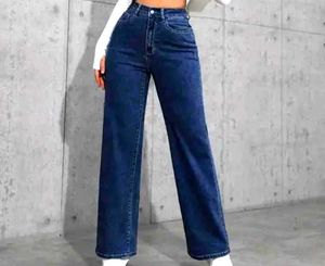 Stretchable Denim Jeans - Straight Fit