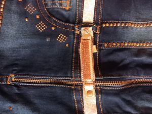 Jeans Dungree Set