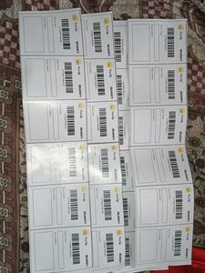 9 Free Up Lebel And Packing Material 8x10