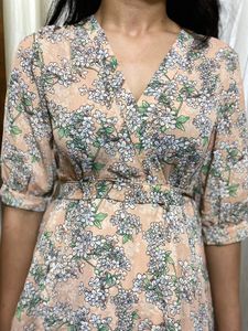 Floral Above The Knee Dress
