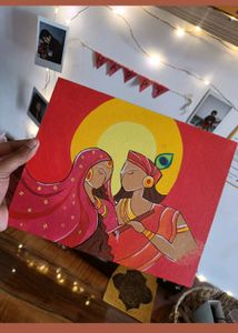 Radhe Krishna Painting