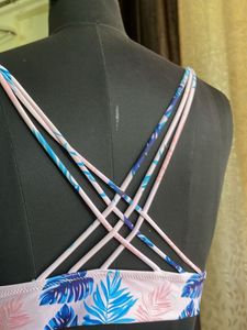 BT61Floral Bikini Top