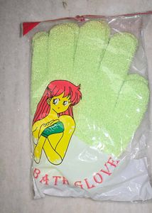 Pair Exfoliating Body Gloves Bath Scrub