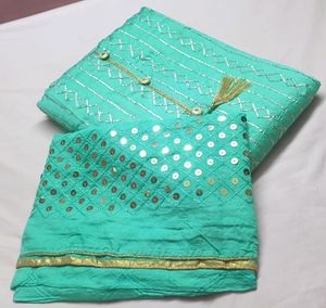 Chanderi Silk Dress Material