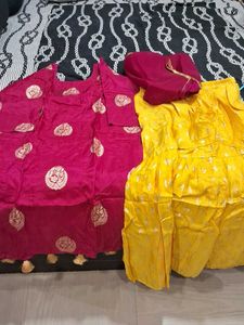 Kurta Sharara Dupatta Suit  &amp;  Surprise  Gift