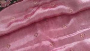 Banarasi Green &amp; Pink  Saree