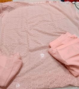 New Peach Dess Material