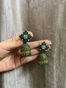 Green Round Jumkas