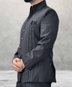 Stylish Black Bandhgala Jacket