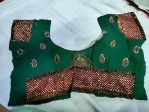 Elegant Green Saree