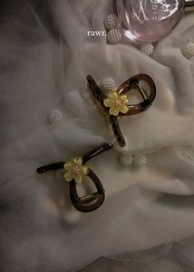Floral Hair Claw Clips-1pc