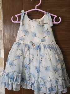 Floral Print Baby Dress