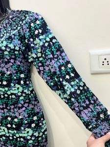 LOFT Floral Smocked dress