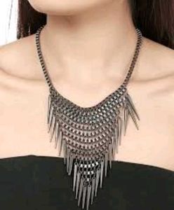 Black Colour Necklace