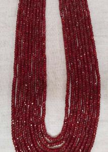 REAL RUBY NECKLACE WITH STONE REPORT/ CERTIFICATE