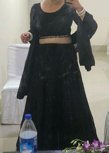 Black Lehenga