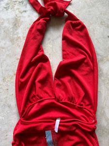 Red Bodycon Mini Dress