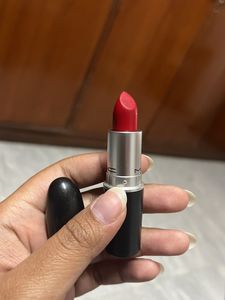 MAC Red Satin Lipstick