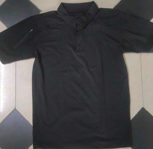 Size (M)Black Tactical Polo Shirt