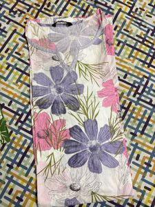 Floral Print Kurta