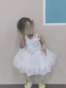 Cute White Party Dress