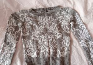 Fur Fitted Full Sleeve Top