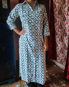 Printed Straight Kurta