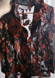 Short Sheer Party Shrug