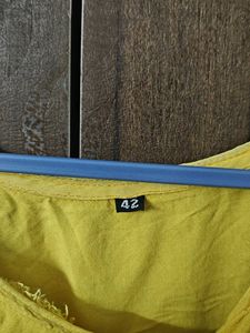 Elegant Mustard Yellow Kurta