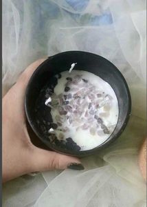 Amethyst Pentacle 5 Wick Lavender Scented Candle