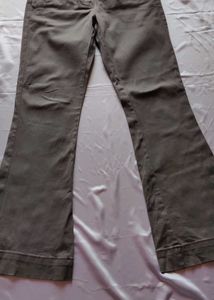 Bell Bottom Grey Pant