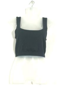 Zara Black Tank Tops (Women's)