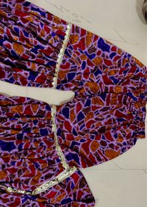Unused Beautiful kftani suit 🦋💜