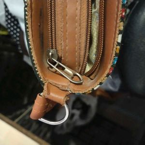 Slightly Used Shoulder Bag With Compartment.